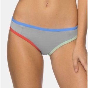 Tavik Jayden Moderate Color Blocked Bikini Bottom Size Small